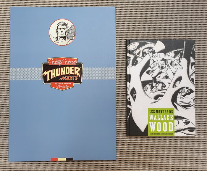 Wallace Wood - Thunder Agents Portfolio (includes 15 vintage prints) - The World of Wally Wood Artist Showcase - Came the Dawn - The Wizard King: The King of the World - 精装 - 第一版 - (2016/2020)
