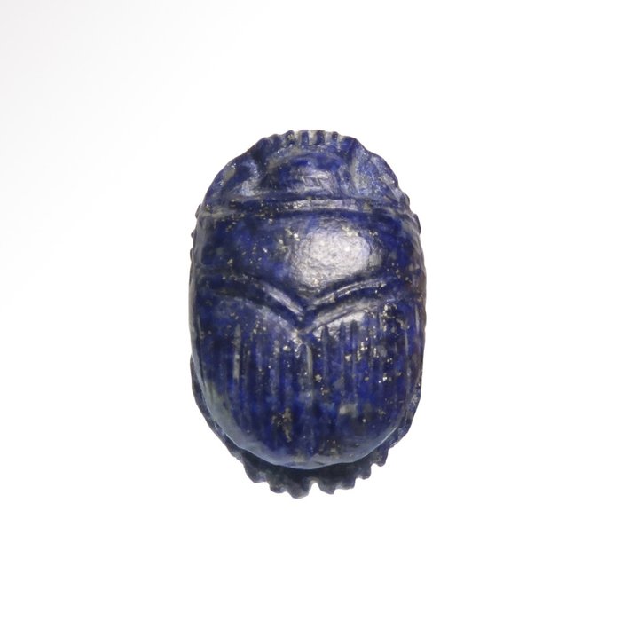 Oud-Egyptisch Lapis lazuli Scarabee