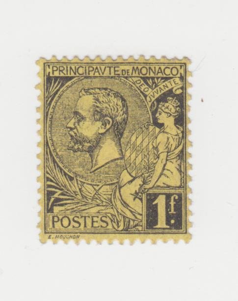 Monaco 1885/1885 - Rare stamp - Yvert 9