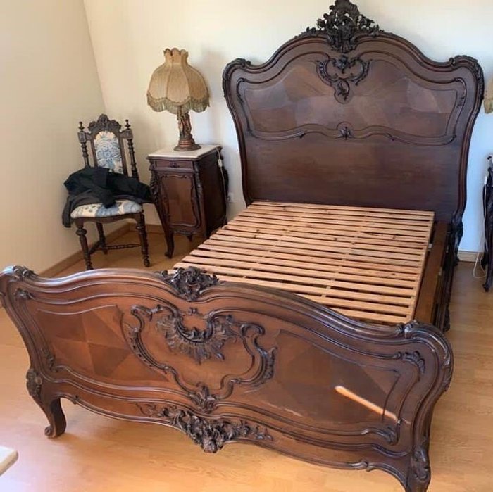 Κρεβάτι - Ξύλο - 19th century