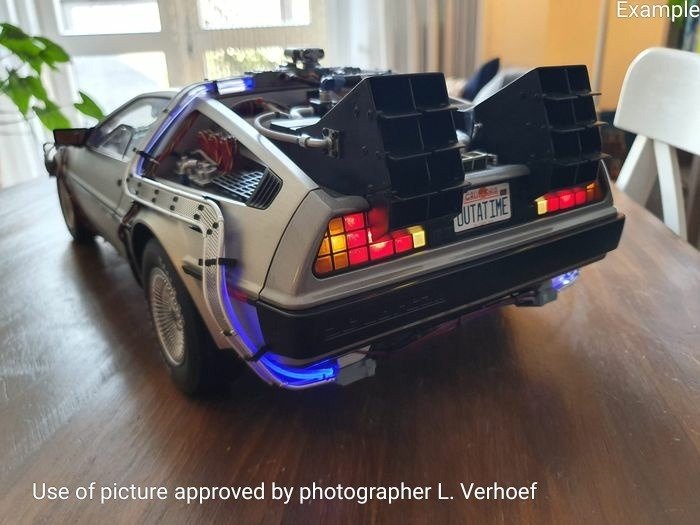 Details about   DeAGOSTINI Weekly BACK TO THE FUTURE DELOREAN 1/8 Scale No.57 from Japan 