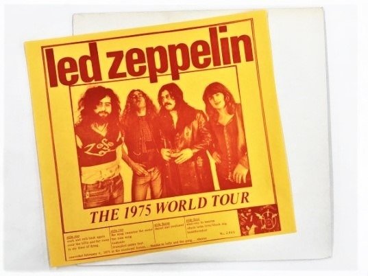 led zeppelin the 1975 world tour album