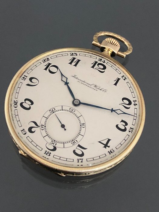 IWC - Schaffhausen 14K GOLD Pocket watch c. 73 - 871625 - Men - 1901-1949