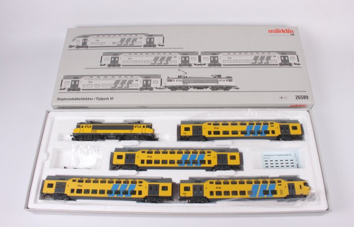 Märklin H0 - 26589 - 火車套裝 - 1711 + DD-AR火車套裝5件 - NS