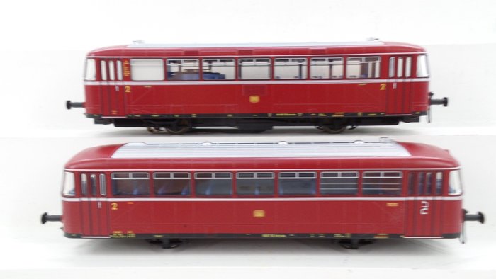 Märklin H0 – 39984 – Motorwagen – 2-delige set Railbus BR VT98 met stuurstandrijtuig VS98 – DB