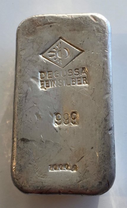 1 kilogram – Zilver .999 – Degussa