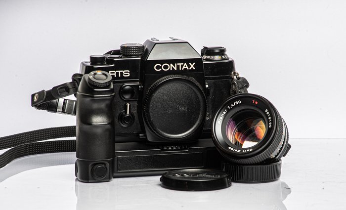 Contax RTS + Carl Zeiss planar 1,4/50 mm T* | Barnebys