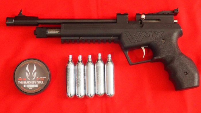Regno Unito - 2020 - Webley & Scott, Ltd. - VMX - CO2 - Pistola ad aria compressa - 5.5 Pellet Cal