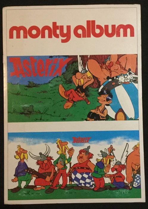 Asterix - Monty Album - Complet de ses 100 vignettes - Broché - EO (1984)