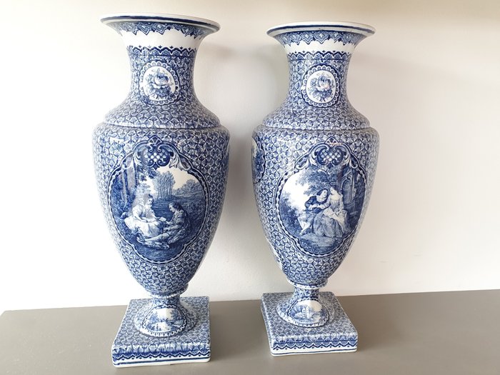 Franz Mehlem - Vase (2) - Töpferware