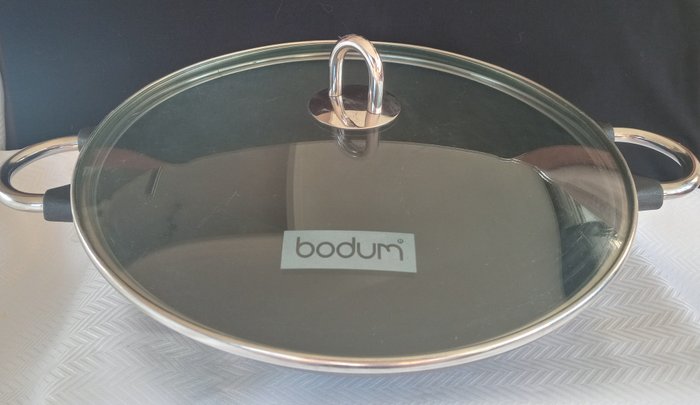 Bodum - Wokschale mit Deckel (1) - Gusseisen