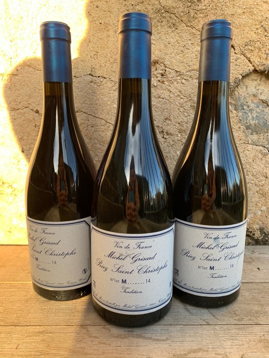 2014 Vin de France 'M……. 14' "Priez Saint Christophe" - Michel Grisard - Prieuré Saint Christophe - Savoie - 3 Bottles (0.75L)