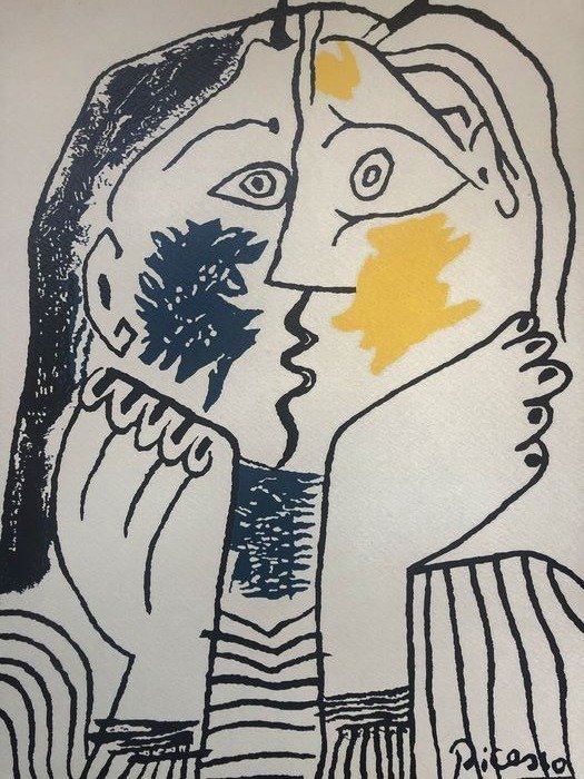 Pablo Picasso (1881-1973) - Il Bacio (The Kiss)