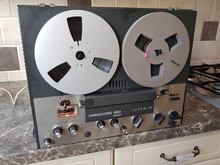 Uher - Variocord 263 Stereo - Kassettdäck 18 cm