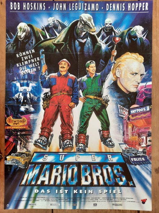 Nintendo, Super Mario Bros - Original movie poster