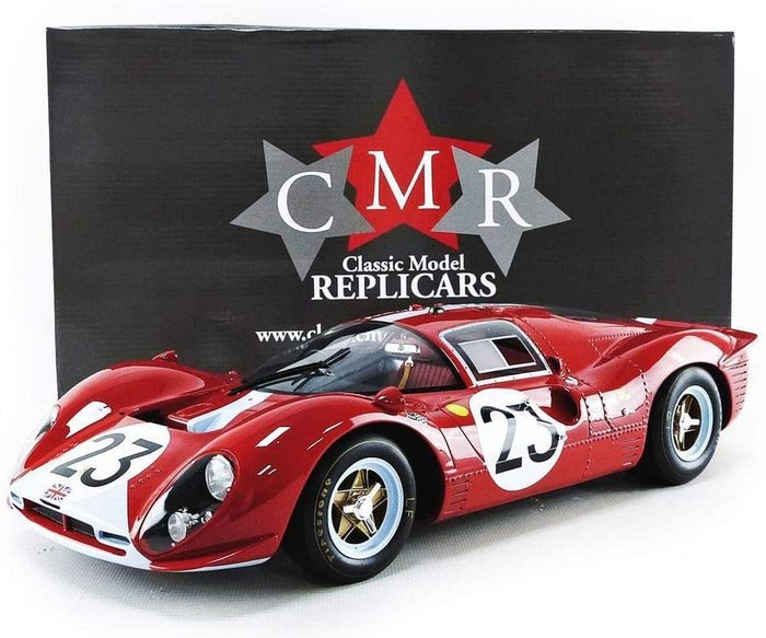CMR Classic Model Replicars - 1:12 - Ferrari 412 P #23 24h Le Mans 1967