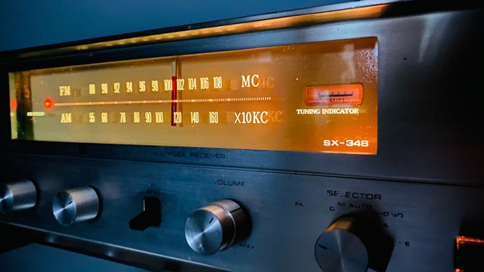 Pioneer - SX-34-B - Lampowy odbiornik stereo
