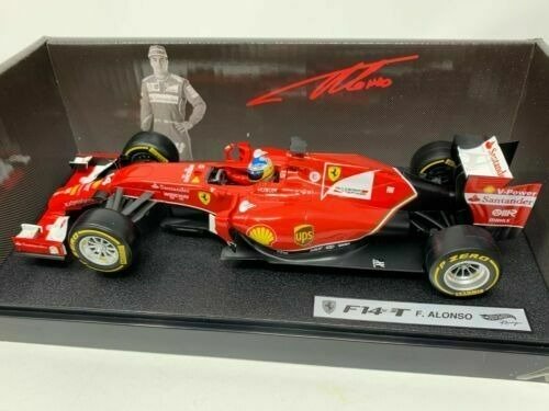Hot Wheels - 1:18 - Ferrari  F1 F14 T Fernando Alonso