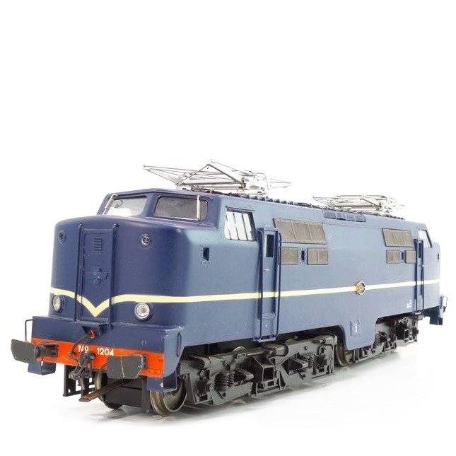 Stoom & Spoor G - Elektrische locomotief - Serie 1200 in Berlijns blauw, voor de LGB baan - NS