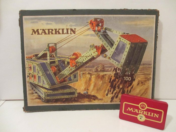 Marklin Meccano - 100 - Bygguppsättning - 1950-1959 - Tyskland