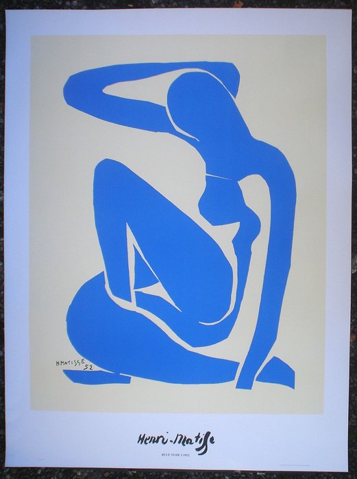 Henri Matisse (after) - Blue Nude