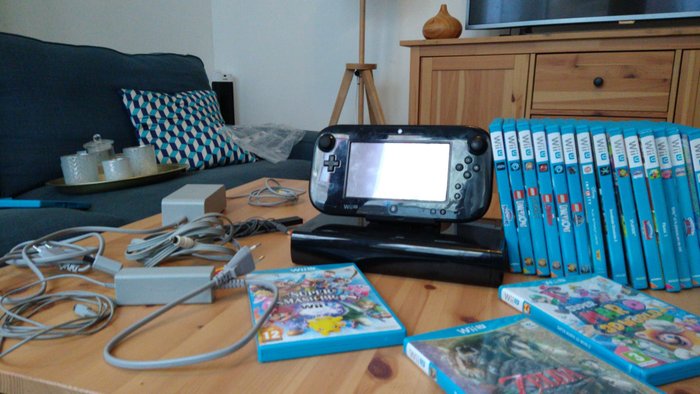 1 Nintendo Wii U Console Avec Jeux 17 Sans Boite Catawiki