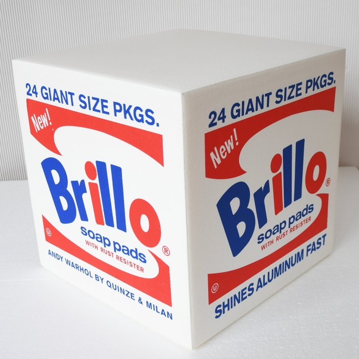Andy Warhol - Quinze & Milan - Pouf - Brillo Box - Catawiki