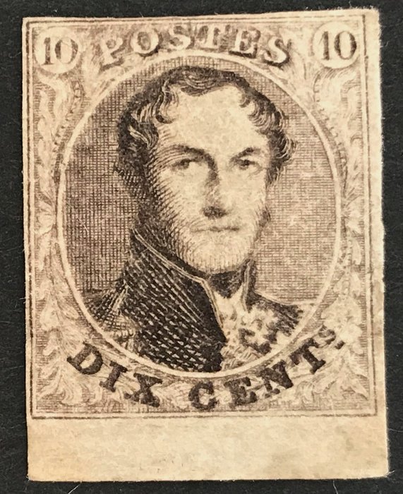 belgi-1851-leopold-i-medaillon-10-centimes-horizontaal-catawiki