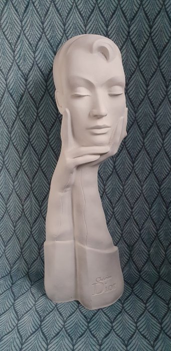 Christian Dior - Manequin, busto de escaparate, cabecero de escaparate, modelo (1) - Pop Art - Plástico