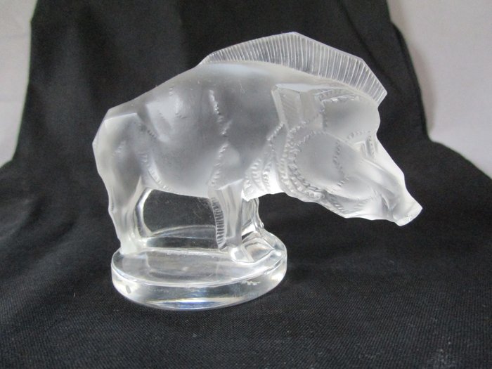 Lalique - Wildschwein - Glas