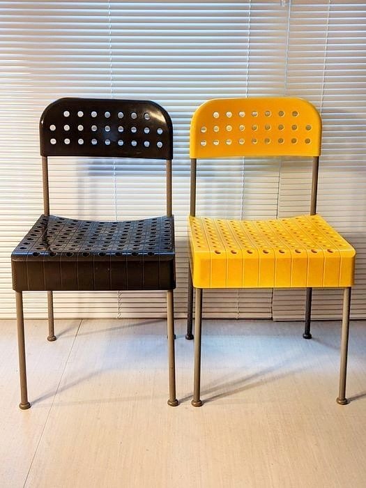 Enzo Mari - Castelli - 椅子一對 - Box