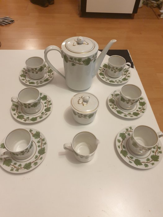 Langenthal - Pałacowy serwis do herbaty dla 6 osób - Porcelana