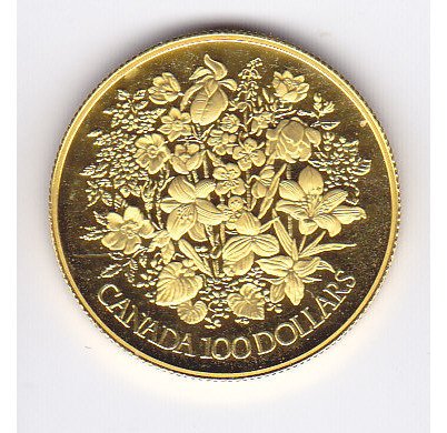 Canada. 100 Dollars 1977 Elizabeth II