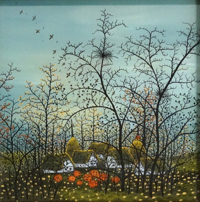 Ivan Lackovic - Herbstliches Dorf