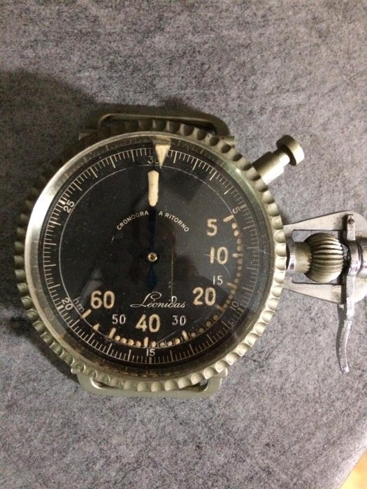 Leonidas - Cronografo a ritorno Sgancia Bombe - Unisex - 1901-1949