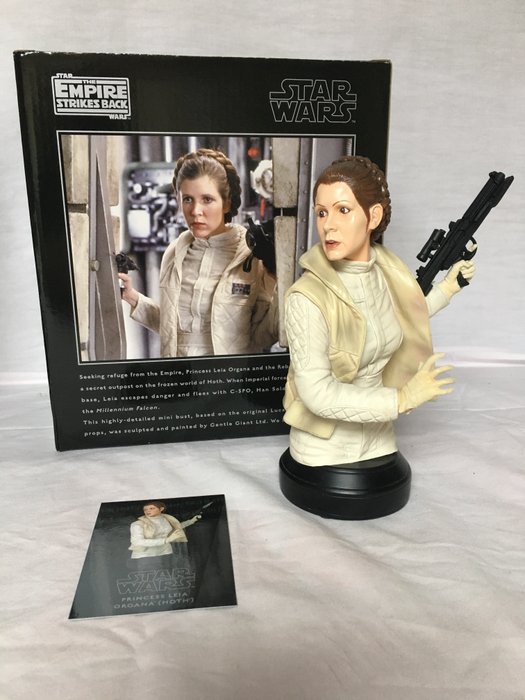 star wars princesse leia buste de  collection collector's édition neuf sf