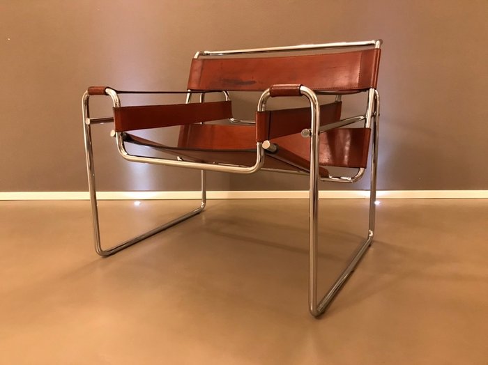 Marcel Breuer - Knoll - Fauteuil (1) - Chaise Wassily