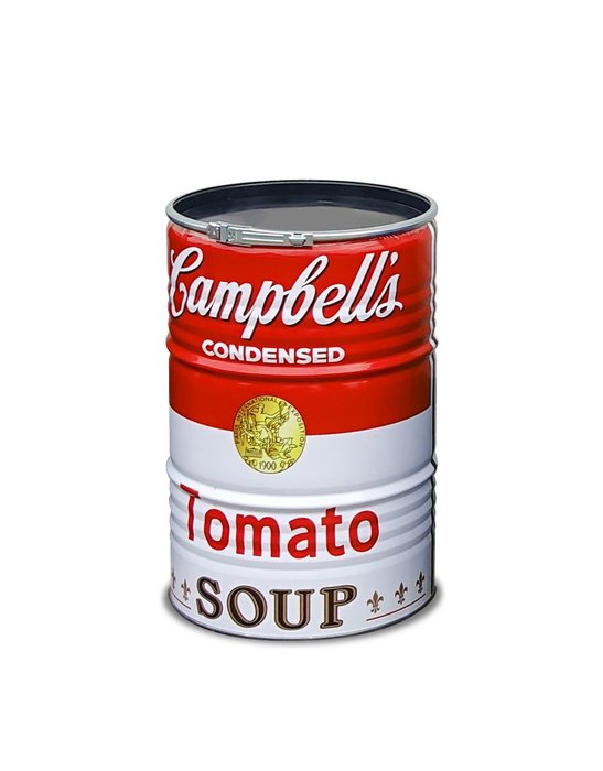 Andy Warhol (after) - Campbell Tomato Soup XXL Barrel