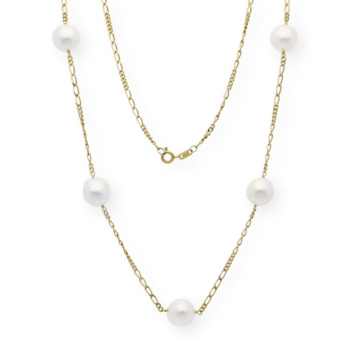 18 kt. Yellow gold - Necklace Pearl - South Sea Pearls (Australian) between 11.85 mm to 12.00 mm for sale  London