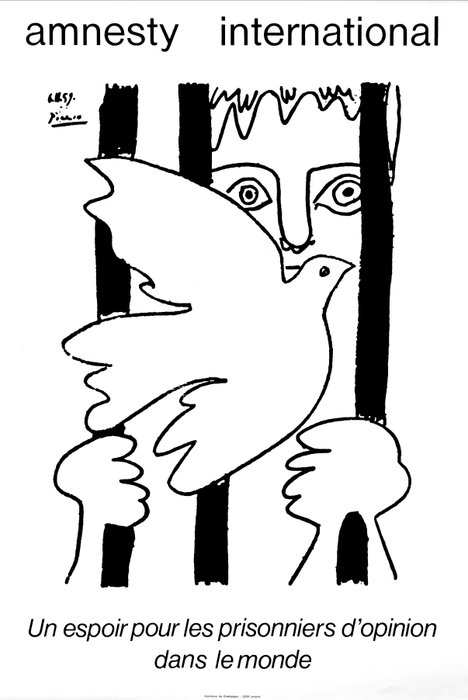 Pablo Picasso - Pablo Picasso Amnesty International - 1959