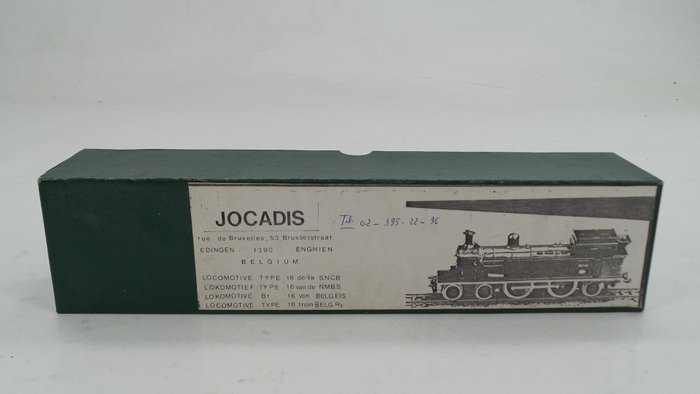Used, Jocadis H0 - T16 - Tender locomotive - Type 16 brass and white metal kit, unbuilt - NMBS for sale  London