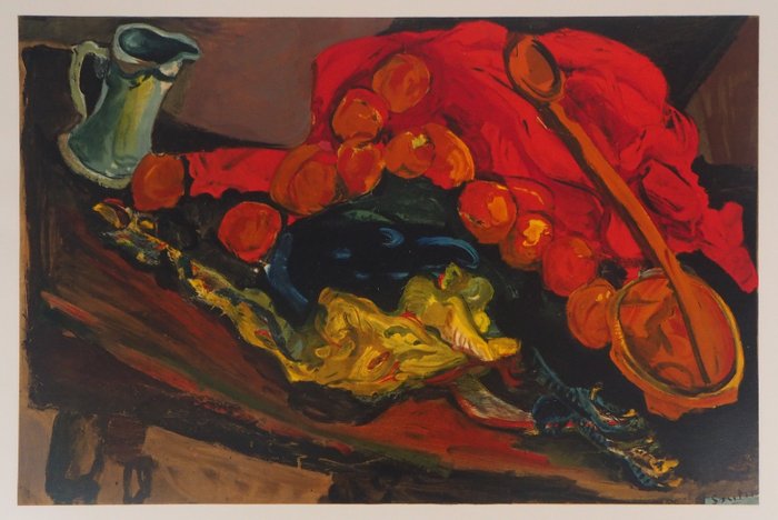 Chaïm Soutine (1894-1943) - Nature morte aux abricots