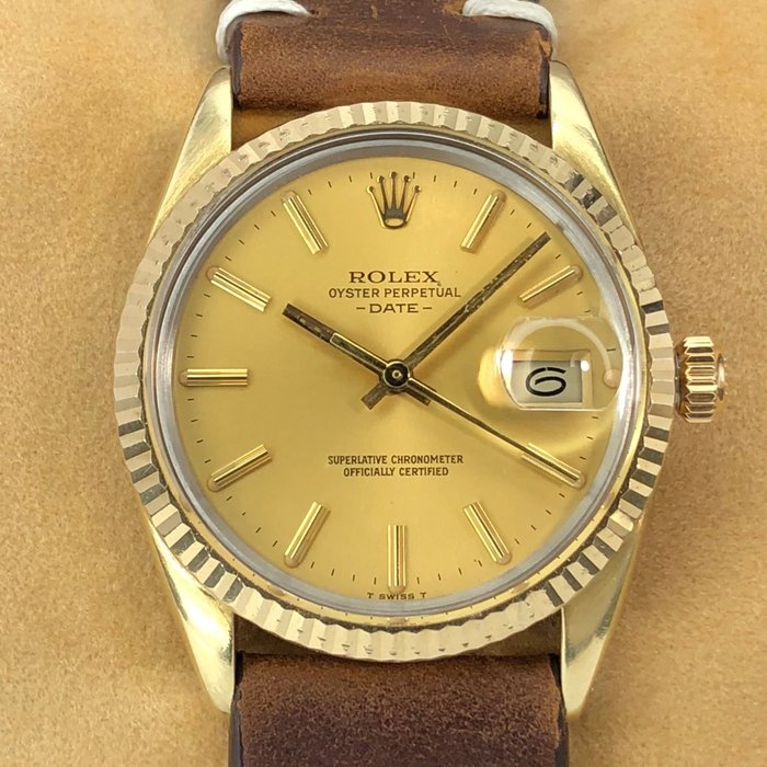 Rolex - Date Gold-Plated - 15505 