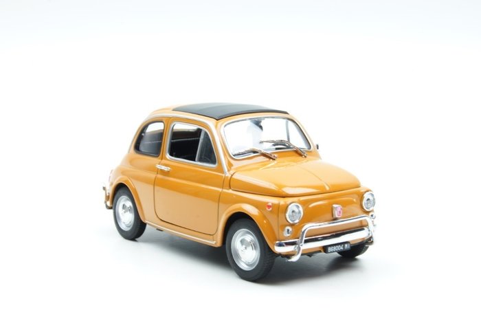 Welly - 1:18 - Fiat 500 1957 Oker Yellow