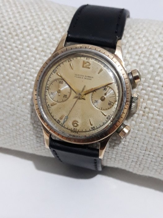 Ulysse Nardin - Locle Suisse Chronograph Valjoux 23 - 8779 - Mænd - 1950-1959