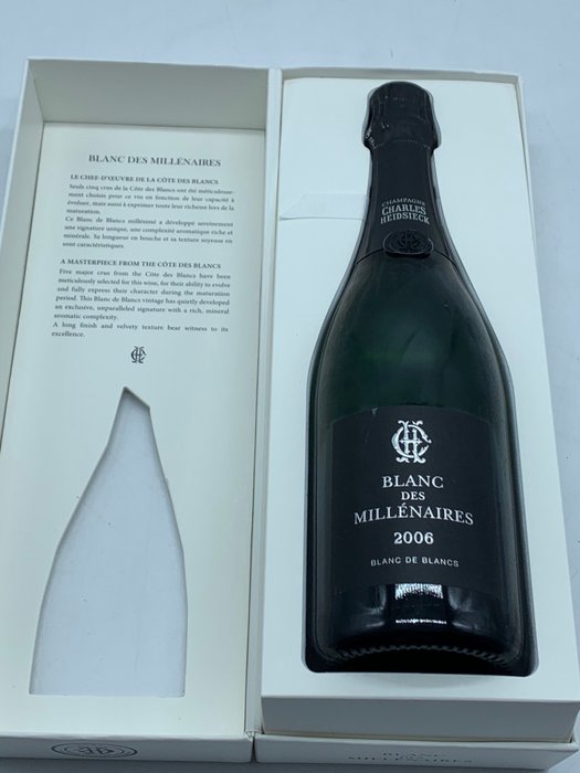 2006 Charles Heidsieck Blanc Des Millénaires - Champagne Blanc de Blancs - 1 Bottiglia (0,75 litri)