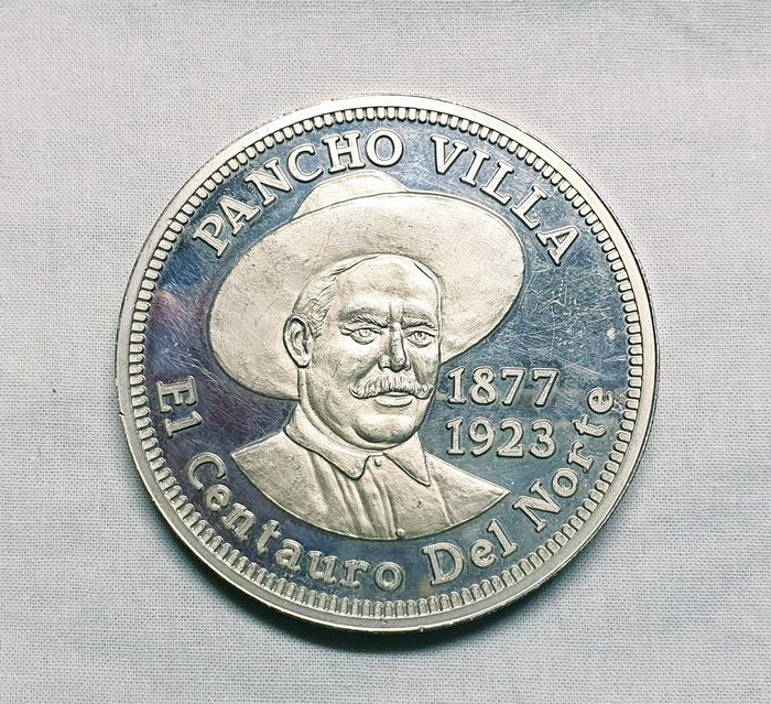 México. 5 Onza Pancho Villa - 5 Oz