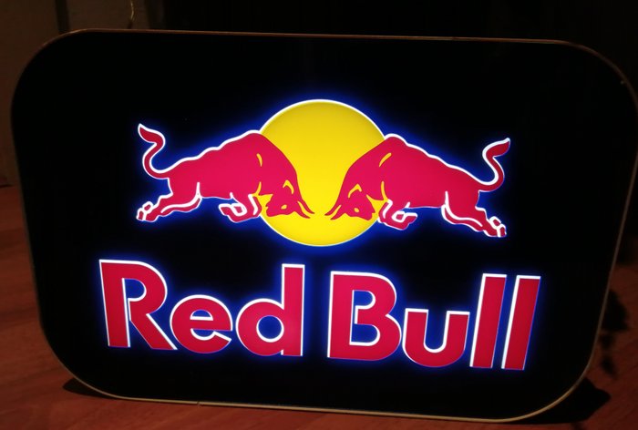 Red Bull - Enseigne au néon - Plastique
