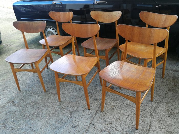 Chair, Six Swedish design chairs