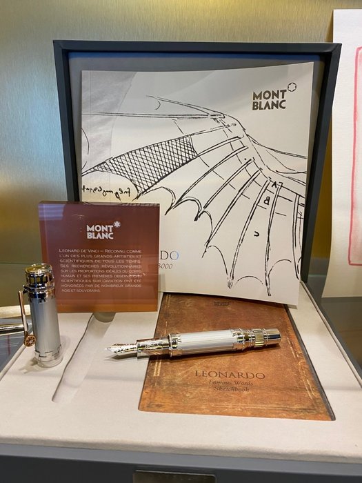 Zonder Verder hospita Montblanc - Leonardo Da Vinci Limited Edition - Fountain pen | Barnebys